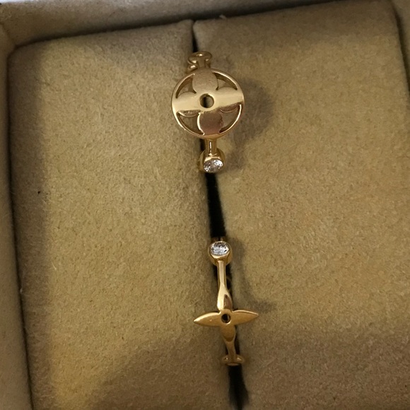 💯 Authentic Louis Vuitton 18k gold diamond rings - Picture 8 of 8